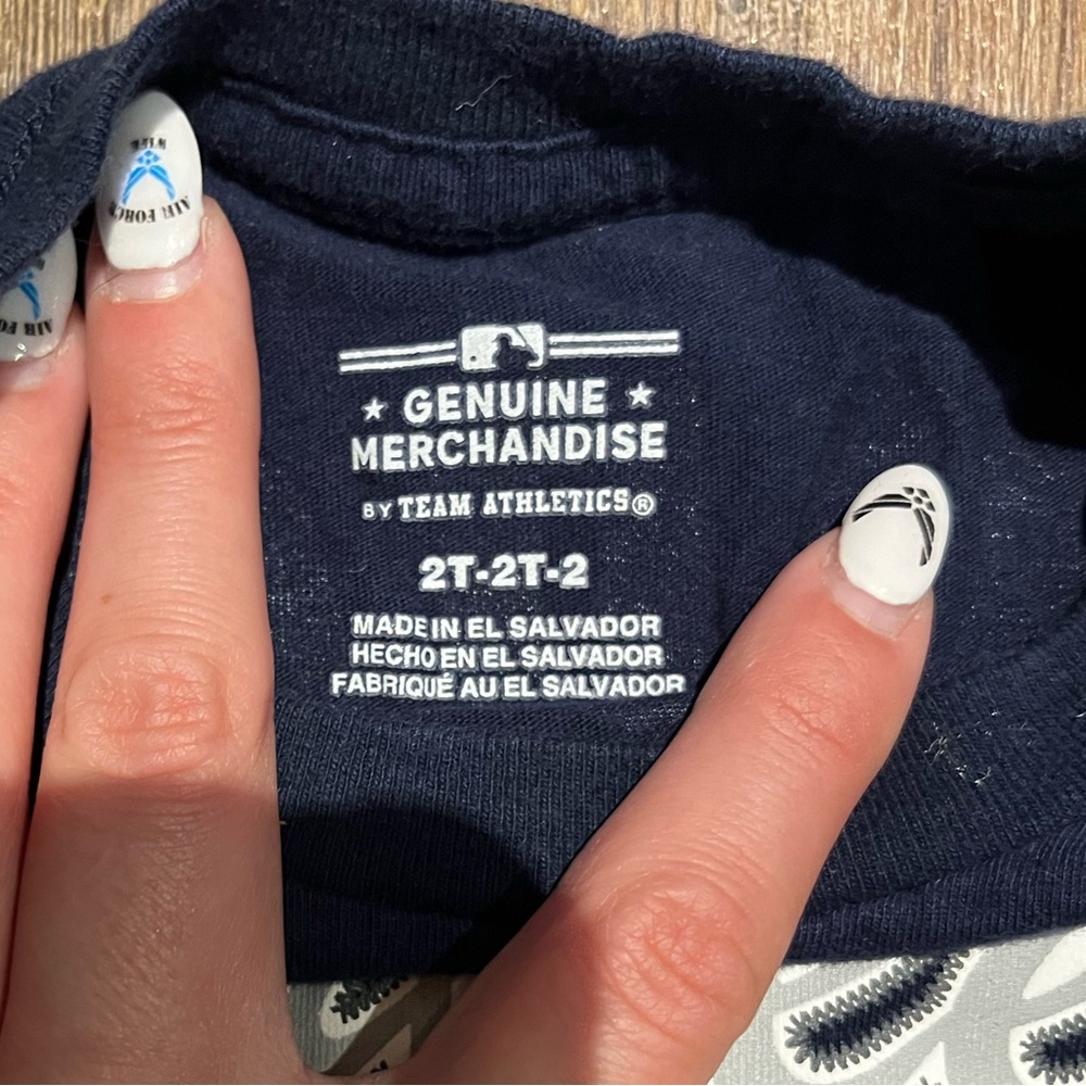 NY YANKEES judge 99 GENUINE MERCHANDISE 2T T SHIRT - Picture 3 of 3